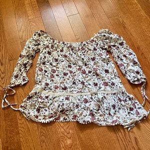 Off the shoulder top